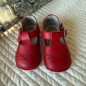 Angel Red Kids Dress Shoes